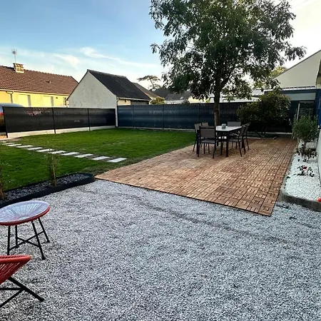 Cottage, L Etrille, Wifi Gratuit, Proche De La Mer, Jardin, Terrasse Feriehus Jullouville-les-Pins